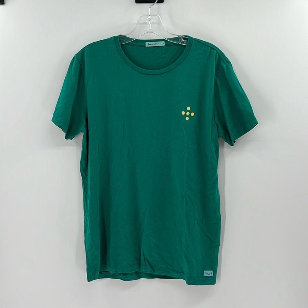 Marine Layer Men's Modal/Cotton T-Shirt - Green - Small